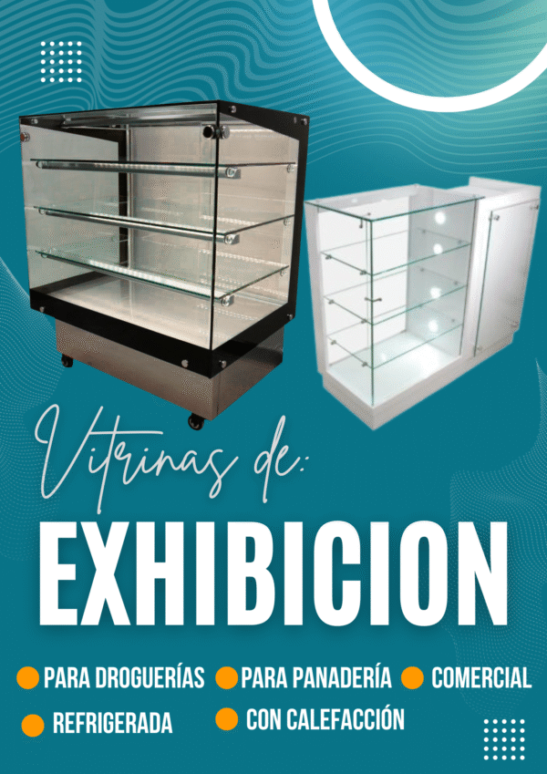 Vitrinas en Vidrio de lujo