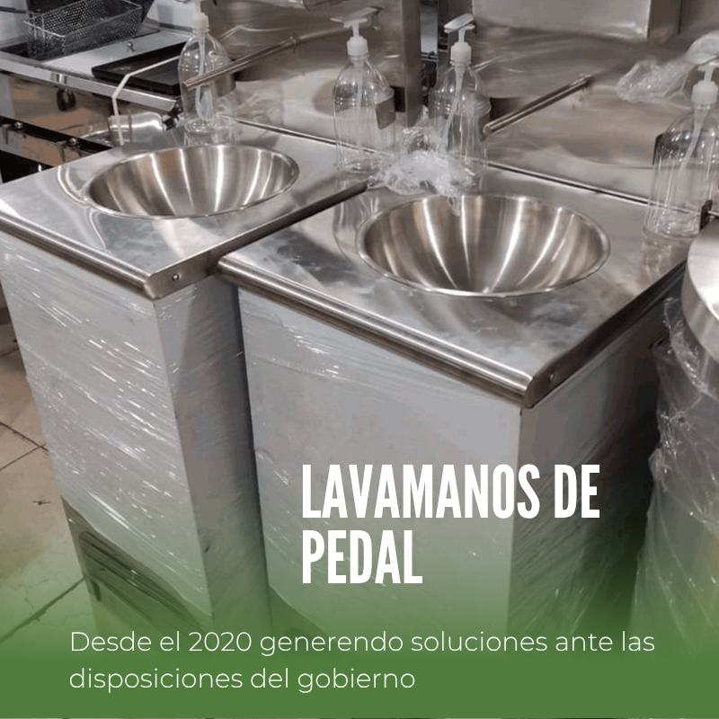 lavaamanos de pedal