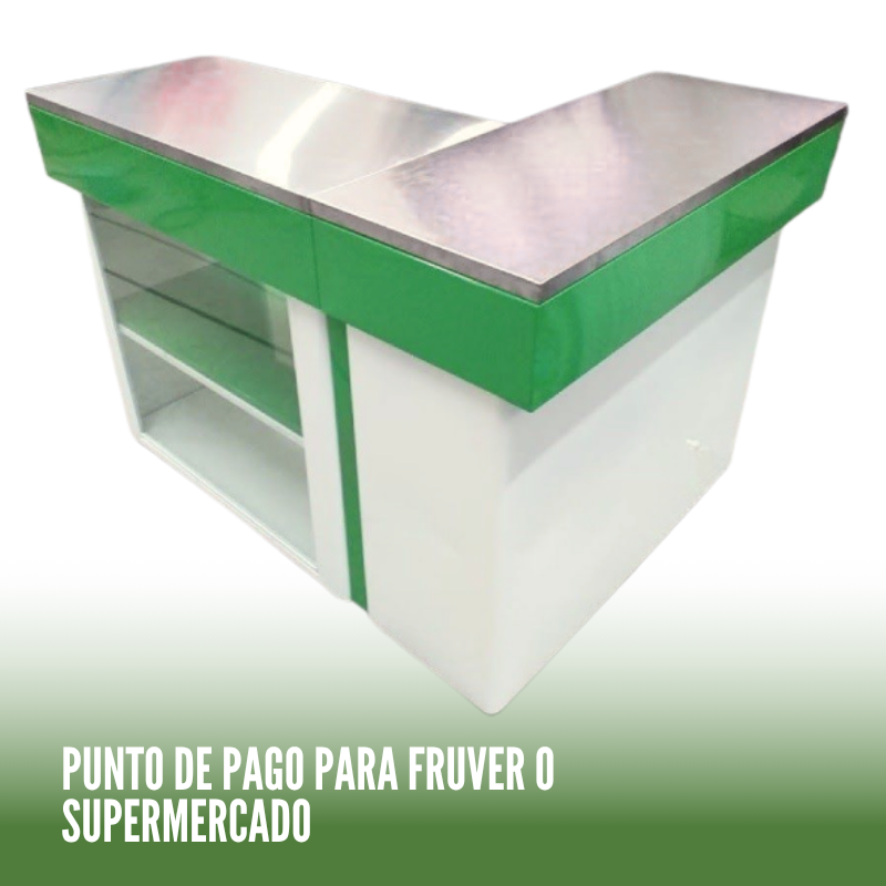 Punto de pago para supermercado